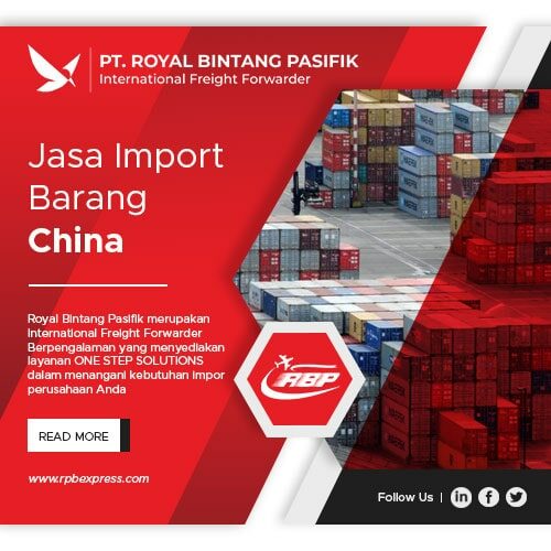 Jasa import barang china